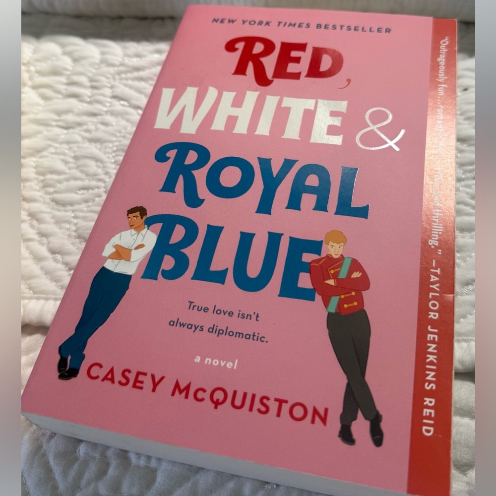 Red, White & Royal Blue Book by Casey McQuiston